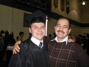 Alexander Ontiveros with Dad